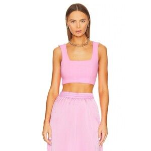 Show Me Your Mumu Pink Crop Top Women’s Size S